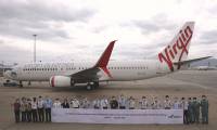 HAECO Hong Kong remplace les winglets d'un 737NG de Virgin Australia