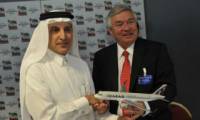 Duba 2011 : Qatar Airways acquiert 50 A320neo, 5 A380 et 2 B777F