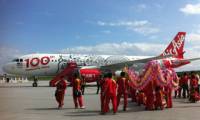 Photo : AirAsia dvoile son 100me Airbus A320
