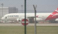 LA380 endommag de Qantas prt  redcoller
