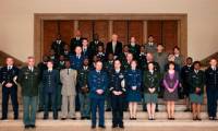 Lcole royale militaire de Belgique en visite dans les EOAA