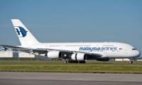 Photo : le 1er Airbus A380 de Malaysia Airlines prt  tre livr