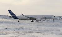 L'Airbus A350 achve ses essais par temps froid au Canada