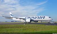 Photo : le premier Airbus A350-900 de Finnair sort d'usine