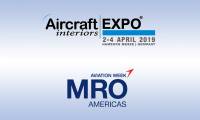 Le Journal de l'Aviation une nouvelle fois en force à Aircraft Interiors et à MRO Americas