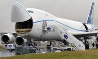 Le Bourget 2011 - Le Boeing 747-8F fait un passage clair