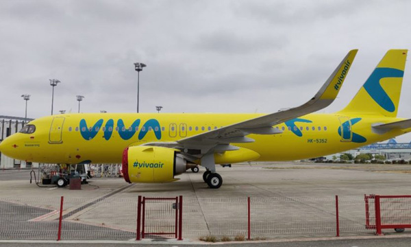 Premier Airbus A320neo pour Viva Air