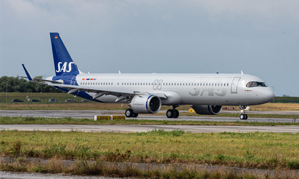 SAS reoit son premier A321LR
