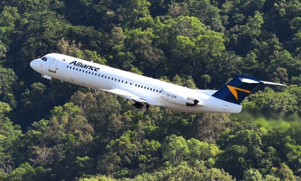 Fokker Services relivre un Fokker 70 révisé à Alliance Airlines