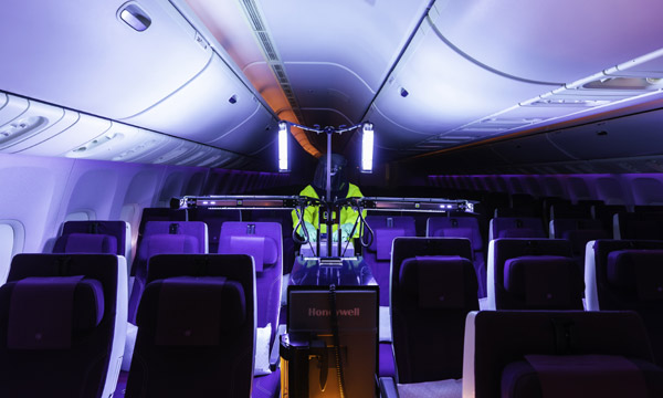 Qatar Airways opte pour le systme de dsinfection par ultraviolets d'Honeywell