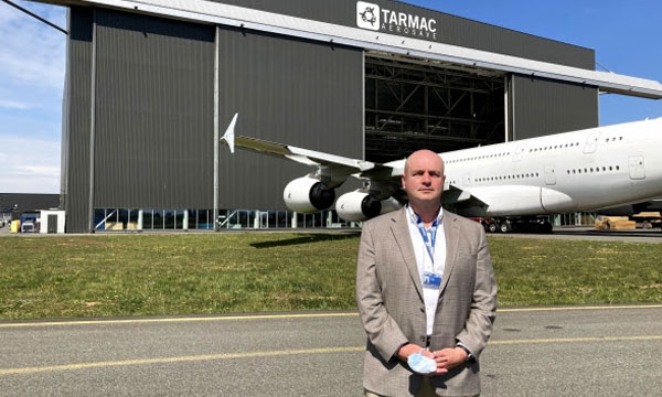 Frédéric Denise devient directeur commercial et développement de Tarmac Aerosave