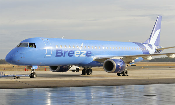 Breeze Airways est opérationnelle