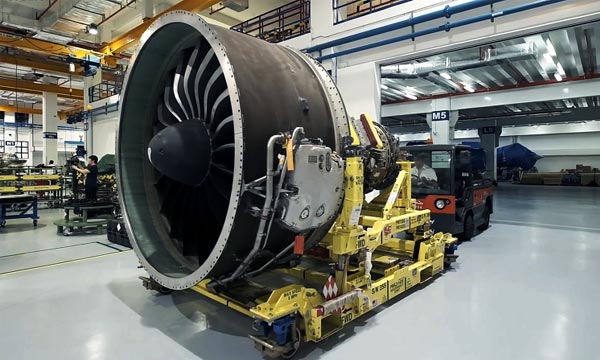 Un premier GTF de Pratt & Whitney entre en maintenance en Chine