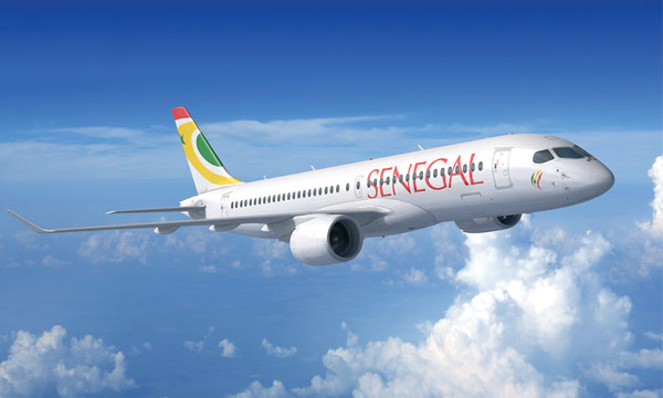 Air Sngal acquiert cinq Airbus A220-300 en leasing