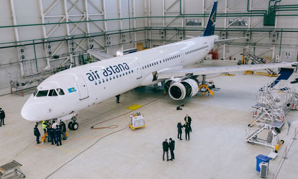 Première grande visite pour un Airbus au Kazakhstan