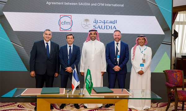Saudia signe un contrat de 8,5 milliards de dollars avec CFM International