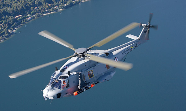 Airbus et Kongsberg vont collaborer sur le soutien des hlicoptres NH90 norvgiens