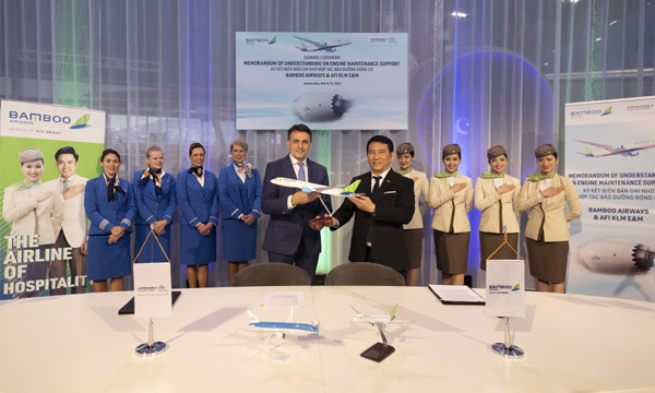 Bamboo Airways et AFI KLM E&M veulent tendre leur collaboration