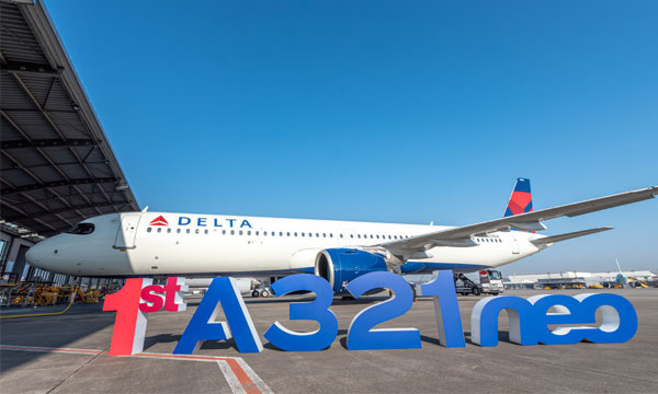 Delta Air Lines reoit son premier Airbus A321neo