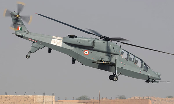 L'hélicoptère d'attaque indien LCH autorisé à décoller