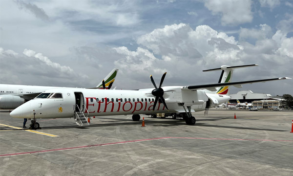 Ethiopian Airlines loue deux Dash 8-400  TrueNoord