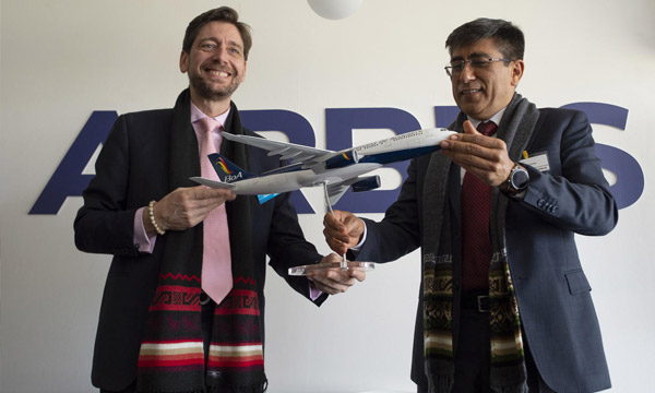 Boliviana de Aviacin va bien oprer avec des gros-porteurs Airbus