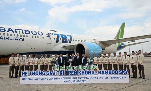Bamboo Airways confie son divertissement en vol  Panasonic Avionics