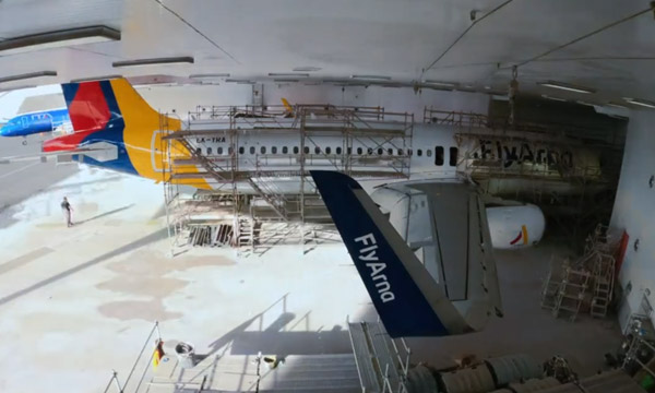 Fly Arna va dcoller avec une flotte d'Airbus A320