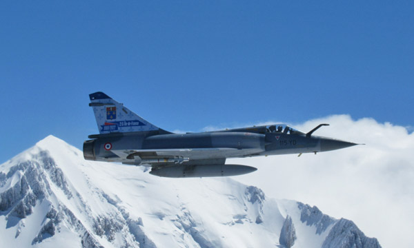 Les derniers Mirage 2000C de l'armée de l'Air prennent leur retraite 