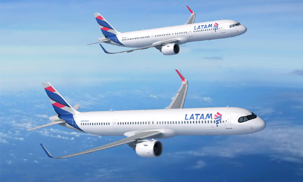 LATAM commande 17 nouveaux Airbus A321neo