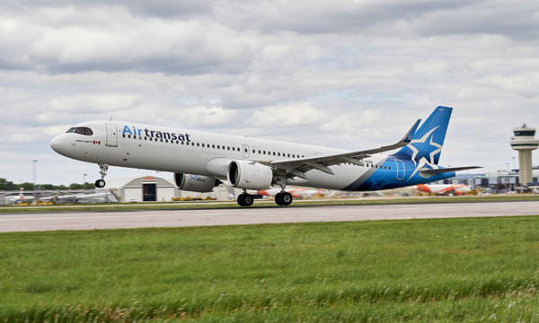 Air Transat acquiert quatre Airbus A321XLR auprs d'Air Lease