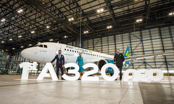 Aer Lingus reçoit et met en service son 1er Airbus A320neo