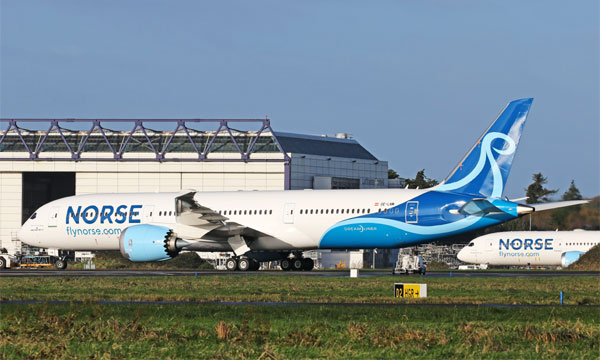 MRO : AFI KLM E&M entretient les quipements des 787 de Norse Atlantic Airways
