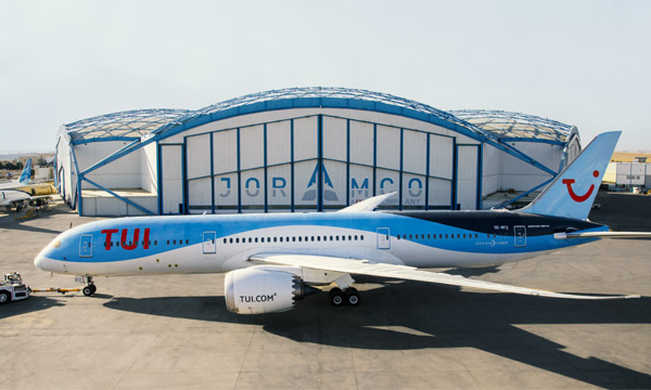 MRO : Joramco signe un contrat de maintenance lourde pour les Boeing 787 de TUI