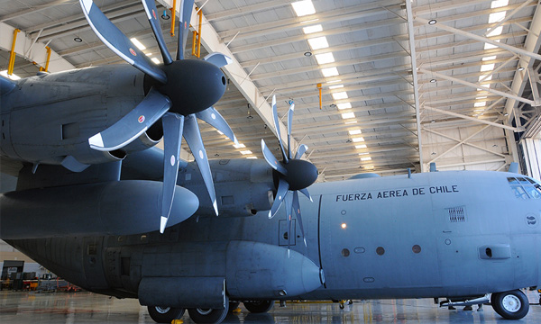 Chile se convierte en primer cliente internacional de hélices NP2000 de Collins Aerospace para su flota C-130 Hércules