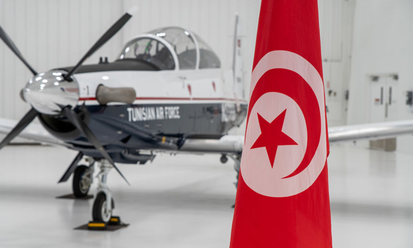 Tunisie : un premier Beechcraft T-6C Texan II pour son armée de l'air