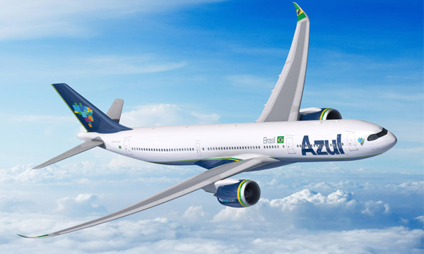 Azul commande trois Airbus A330-900 supplémentaires