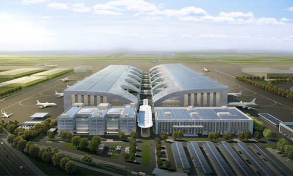 HAECO Xiamen va se doter d'un immense hangar de maintenance au nouvel aroport de Xiamen