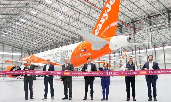 easyJet ouvre un hangar de maintenance  Berlin