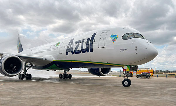 Azul va dployer ses nouveaux Airbus A350 sur Paris Orly  partir du mois d'avril