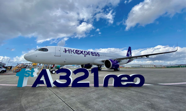 HK Express reçoit son premier Airbus A321neo