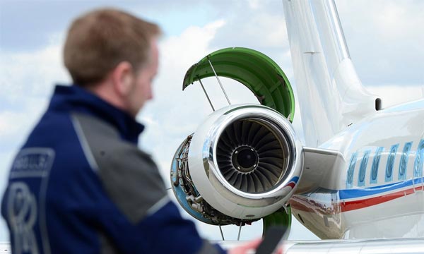 Rolls-Royce agrandit son réseau de services aux avions d'affaires