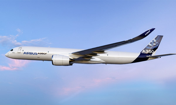 Airbus augmente la charge utile de l'A350F de 2 tonnes et largit sa porte cargo
