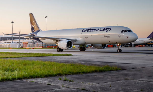 Lufthansa Cargo a reçu son quatrième Airbus A321P2F