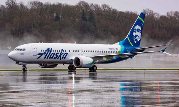 Alaska Airlines reoit son premier Boeing 737 MAX 8