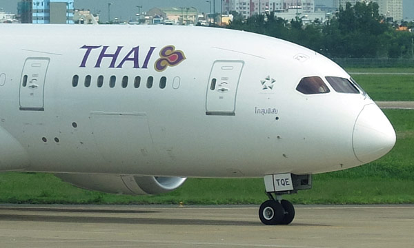 Thai Airways confirme tre derrire la grosse commande de 787 enregistre par Boeing en dcembre