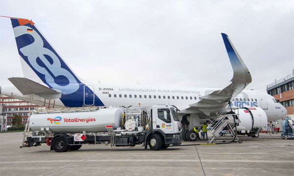 Airbus et TotalEnergies partenaires pour le dveloppement des SAF
