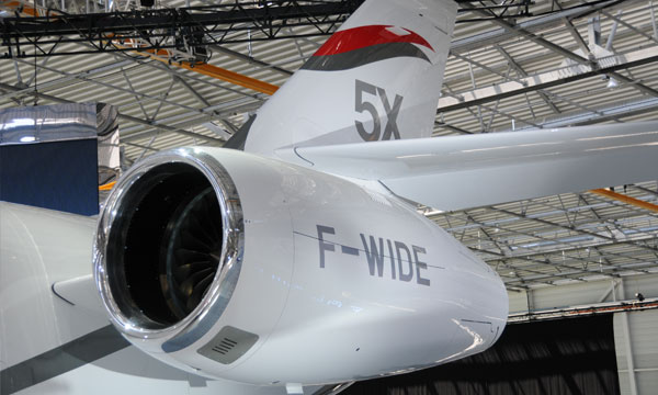 Dassault Aviation freine la production du Falcon 5X 