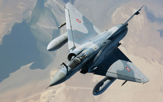 Collision entre un Mirage 2000 franais et un avion lituanien