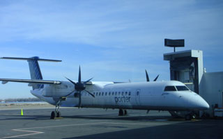 Porter Airlines opre un Q400 propuls au biocarburant